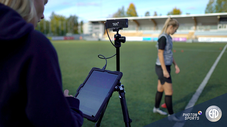 OBOS Damallsvenskan optimerar träning med ny teknik