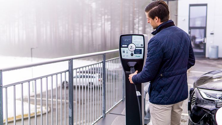 Kople er driftspartner for offentlige ladere i Viken fylkeskommune og tilhørende kommuner.