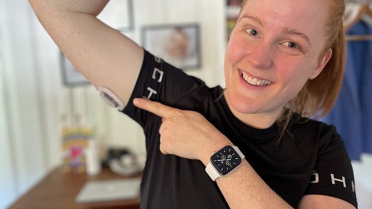 Emelie fick typ 1-diabetes vid nio års ålder och har skrivit en bok om sin resa