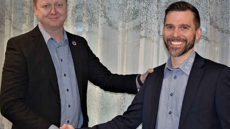 SALTO Systems Jesper Buch och Dennis Postol