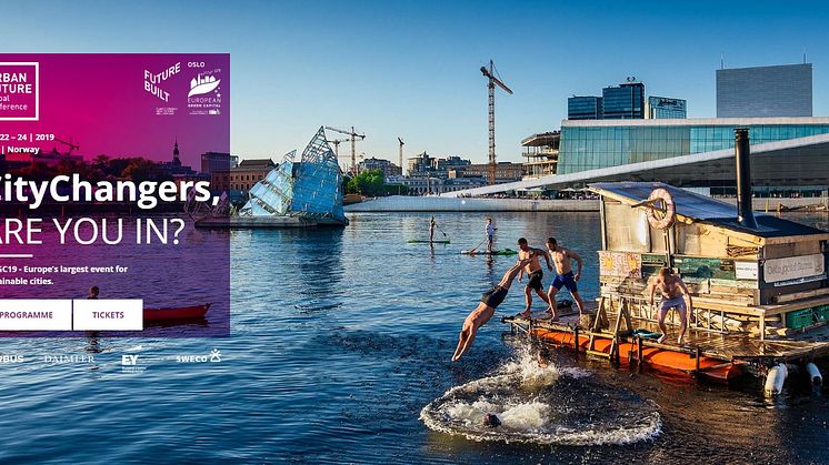 Oslo er årets miljøhovedstad og 22. mai kommer over 200 foredragsholdere fra hele verden til URBAN FUTURE Global Conference. Kommer du?