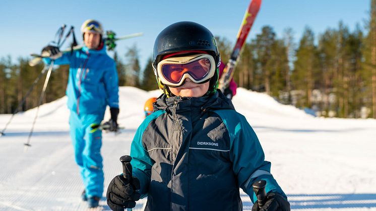 Alpin skidåkning i Orsa Grönklitt