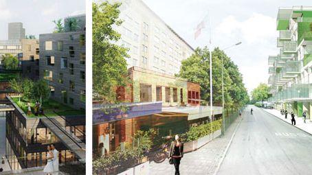 Två värdiga andrapristagare i arkitekttävlingen Europan 11