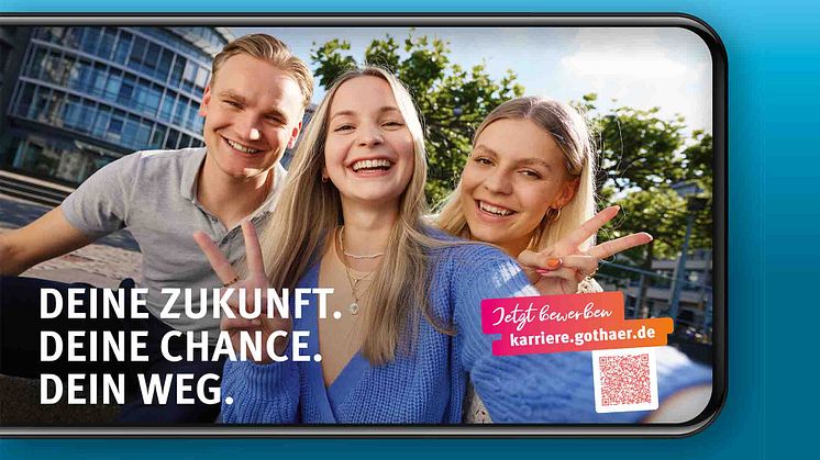 Großflächen-Motiv der Gothaer Employer Branding Kampagne