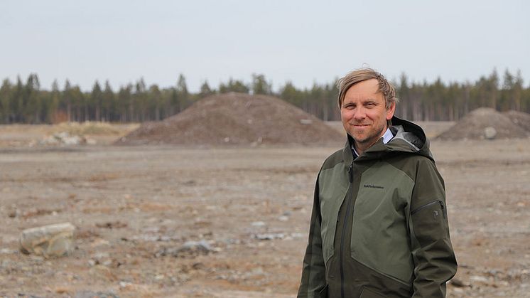 Näringslivschef Nicklas Winblad von Walter har höga förväntningar på den nya inriktningen för Haraholman.    Foto: Sara Holm