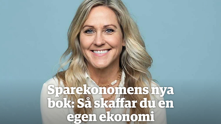 Christina Sahlberg med ny bok: Egen ekonomi