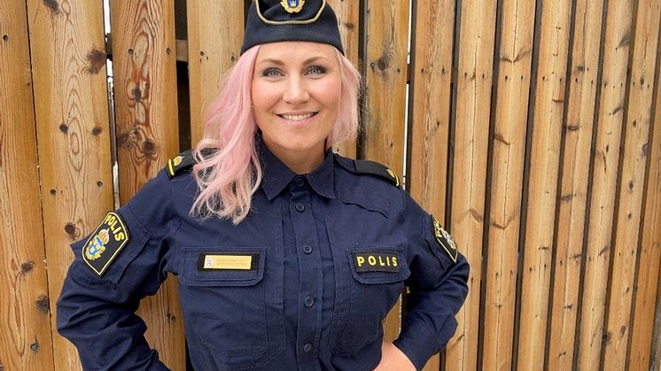Emma Svensson blir i sin nya roll som kommunpolis en viktig länk mellan polisen och kommunen.