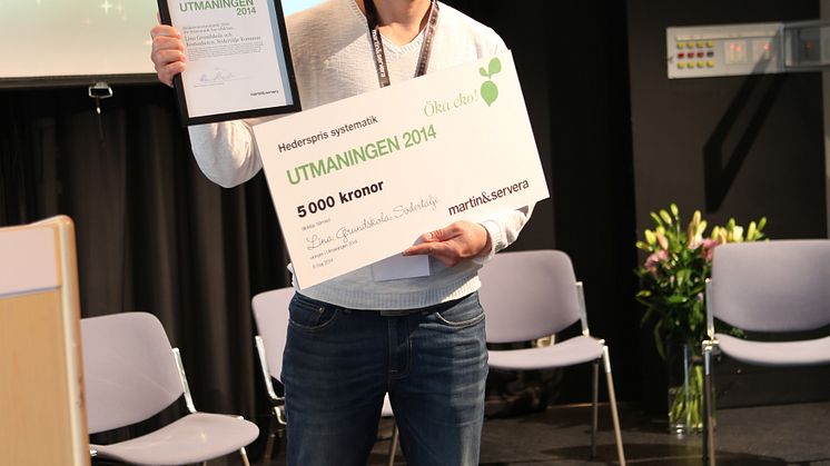 Utmaningen 2014_Vinnare av hederspris Systematik_Lina Grundskola, Södertälje