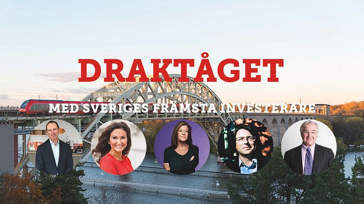 MTR Express lanserar "Draktåget" tillsammans med Almi Invest