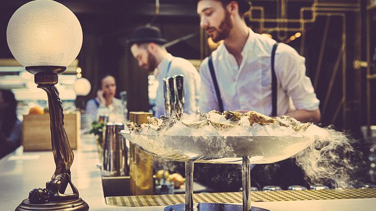Mr French brasserie générosité, in Stockholm, by Stylt Trampoli