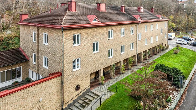 Fastigheten Johanneberg 9:9 på Lagerbringsgatan i nedre Johanneberg, Göteborg. Foto: Newsec.