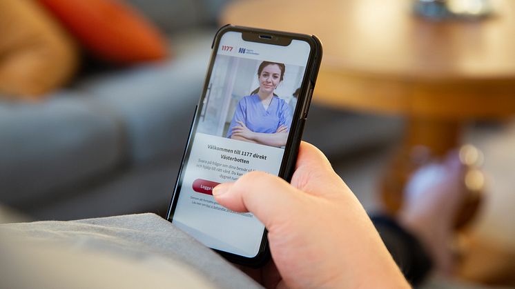 Hälsodigitalen blir 1177 direkt Västerbotten