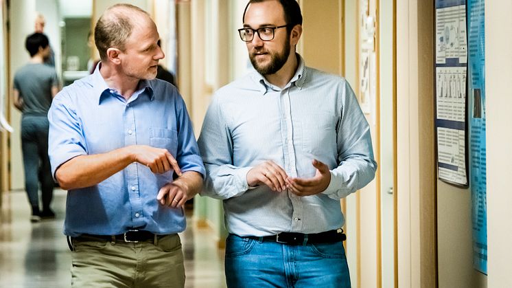 Edwin Jager och Jose Martinez, Linköpings universitet.