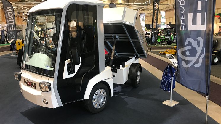 ART 4x4 Lithium premiärvisades på mässan.