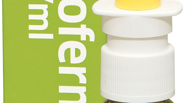 Nasoferm 1 mg flaska och ask