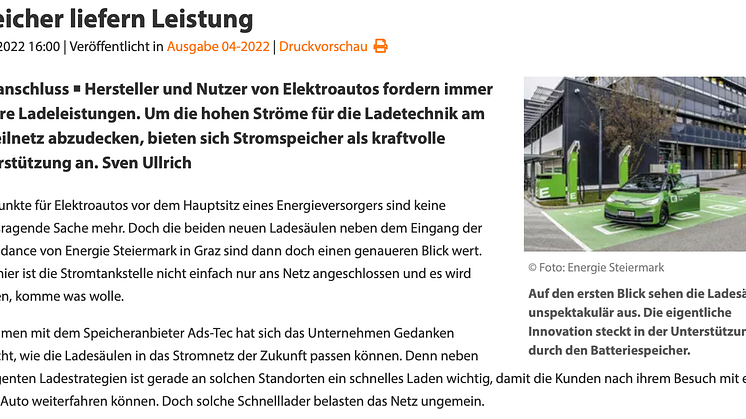 Photovoltaik von Genter, 04.05.2022 16:00 | Veröffentlicht in Ausgabe 04-2022