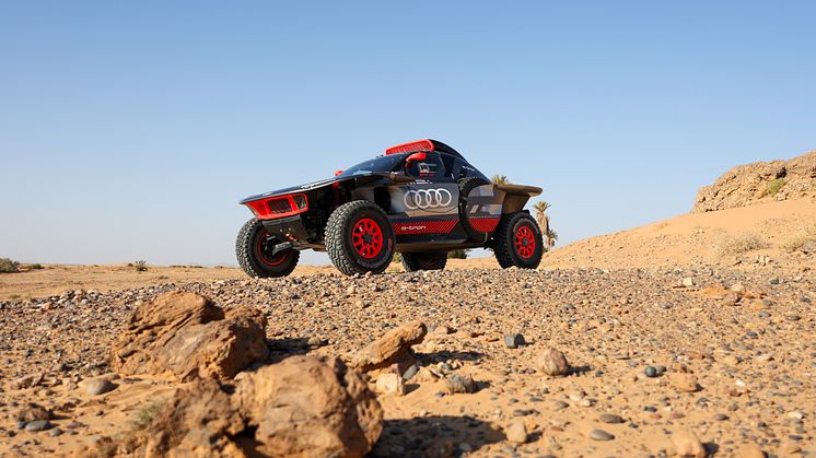 Audi RS Q e-tron - Dakar test Morocco (okt2023)