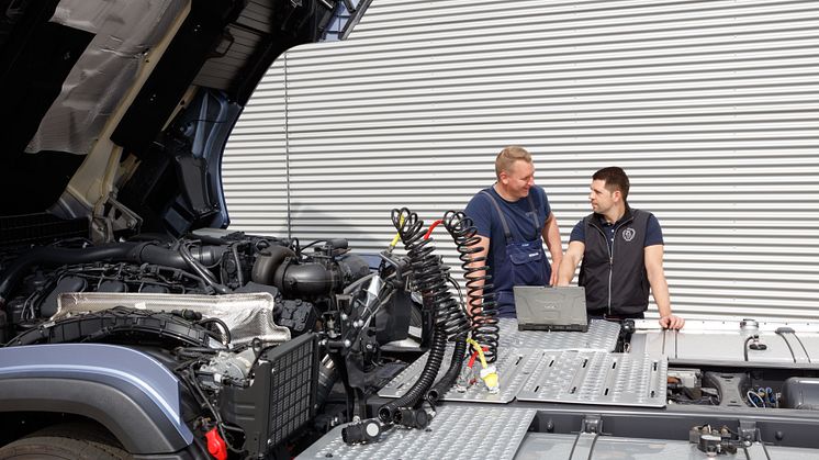 Karrieremöglichkeiten bei Scania. Schauen Sie einmal auf der Webseite nach!
