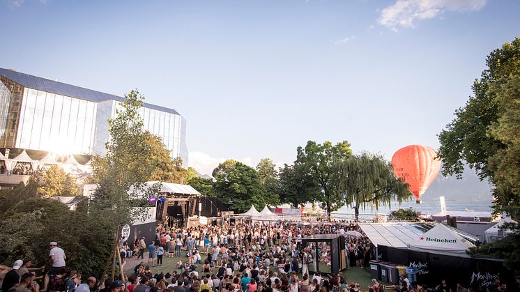Montreux Jazz Festival am Genfersee