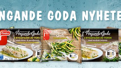 Nytt, enkelt och näringsriktigt koncept från Findus: Ångande Goda grönsaker tar plats på tallriken 