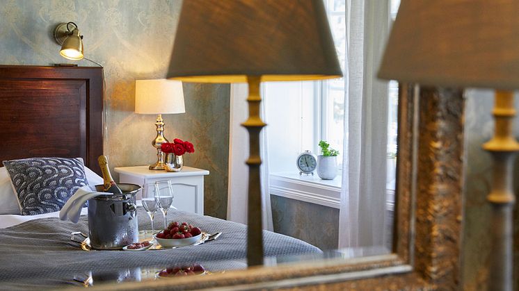 Fretheim Hotels historiske del er som skapt for en romantisk weekend