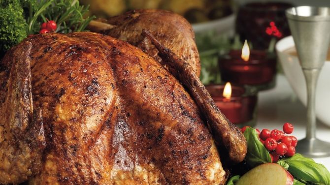 Till en vit jul ska det vara fågel