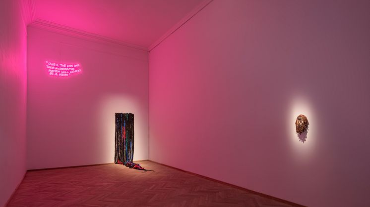 Jeannette Ehlers, Until the Lion, 2021. Secret Pathways to Freedom, 2021. Gle, 2022