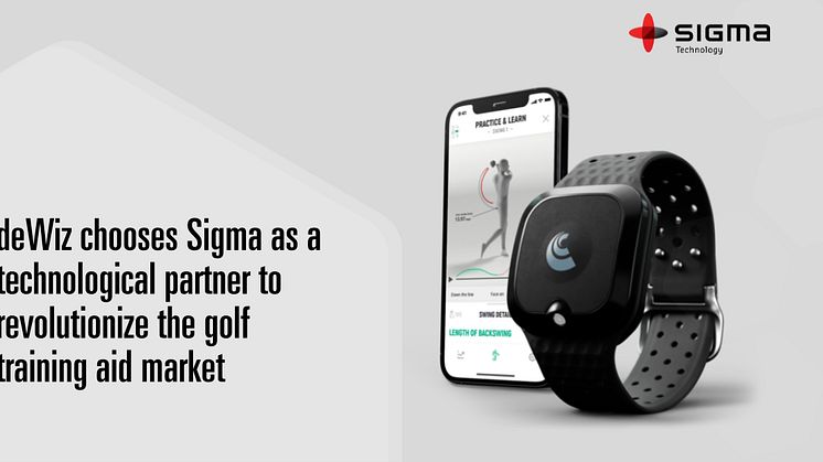 deWiz Chooses Sigma as a Technological Partner to Revolutionize The Golf Training Aid Market