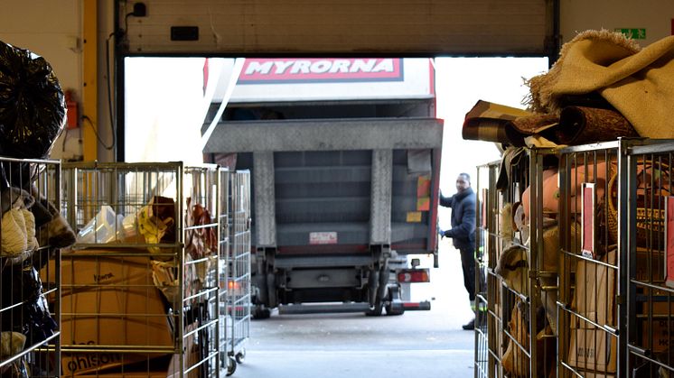 Second hand-handeln peakar under långhelgen: inlämningen till Myrorna upp 30 procent