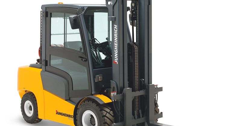 Nya hydrodynamiska dieseltruckar från Jungheinrich