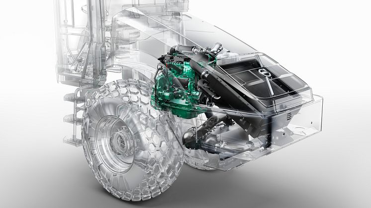 Volvo SD75B SD115B SD135B - effektiv Steg 4-motor
