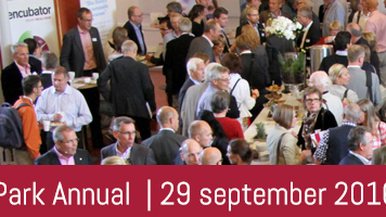 Digital hälsa, internationalisering och finansiering temaområden under Park Annual 29 september 2016