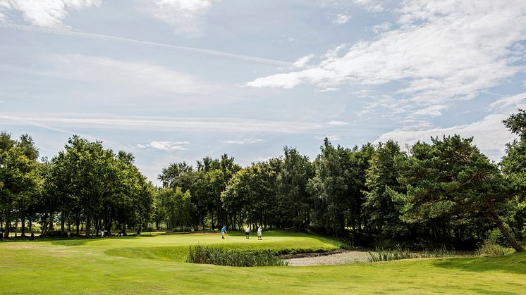 Här på Haverdal GK:s fina golfbana blir det prova-på-golf den 7 juni. Foto: Per Nilsson.