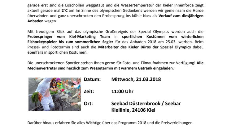 Presseeinladung zum Fototermin