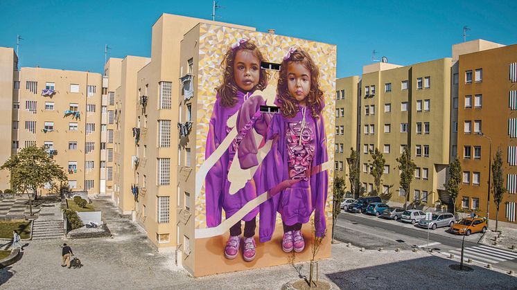 TelmoMiel brings bright, happy, figurative art to No Limit Street Art