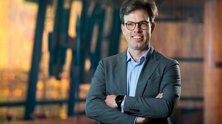 Fredrik Malm, CFO för HiQ, tar över rollen som interimistisk CEO. Foto: Jonas Bilberg.
