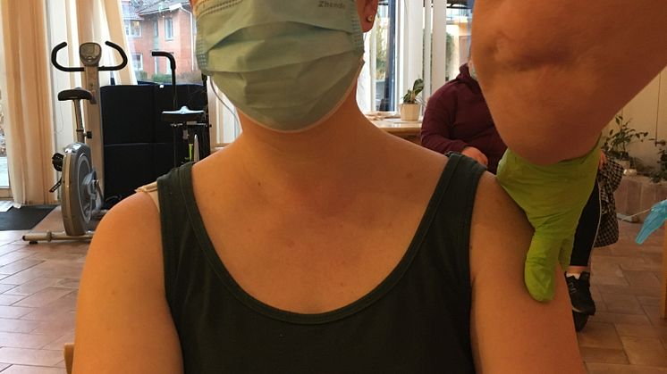 Vaccinationerna har startat i Eslövs kommun