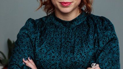 Entreprenör Josefin Landgård föreläser om sin resa med starten av KRY-appen