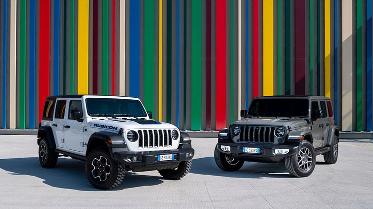 Jeep Wrangler 4xe Rubicon og Sahara