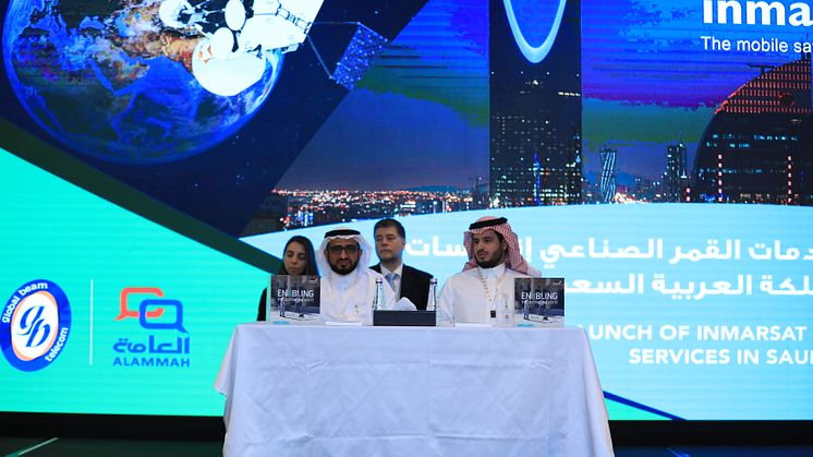 Hi-res image - Inmarsat - The closing session of the launch event to announce Inmarsat will bring its connectivity solutions to customers in Saudi Arabia