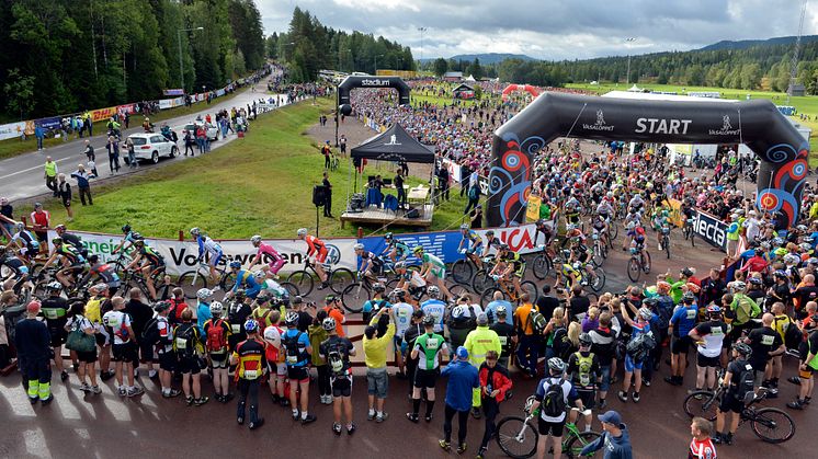 Sveriges Television sänder från CykelVasan 2014