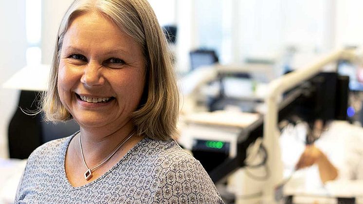 Helena Gille, regionchef för patologi- och cytologiverksamheten i Stockholm.
