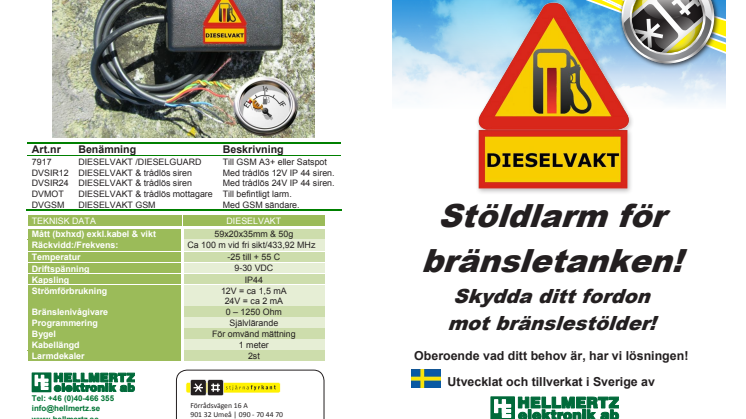 Nu ska dieselstölderna stoppas!