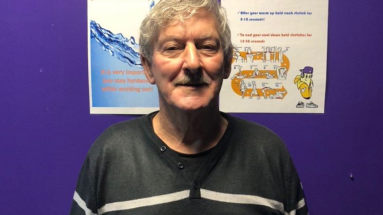 ​Local stroke survivor urges support for charity who helped his recovery