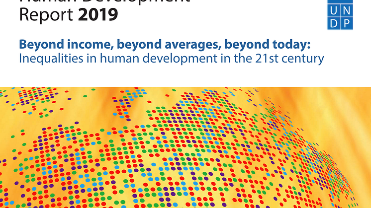 9e december lanserades UNDPs årliga flaggskeppsrapport Human Development Report