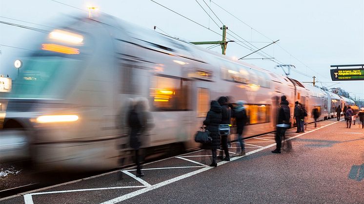 ​Rekordhög tillförlitlighet för persontågen