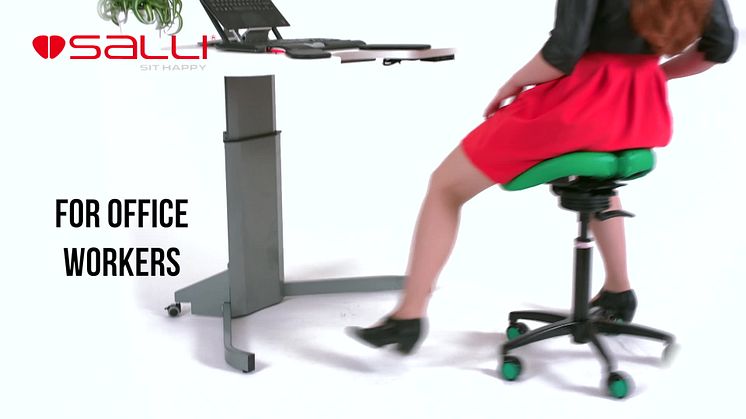 Salli Saddle Chair: Sitting for Wellbeing 