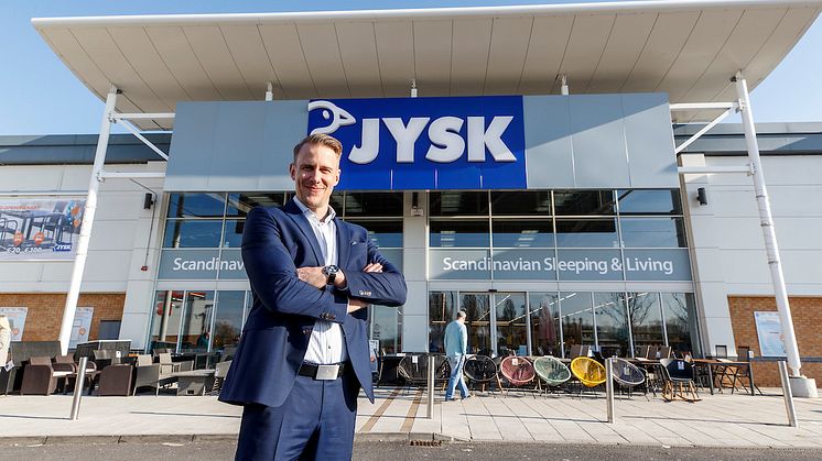 Country Manager for JYSK UK & Ireland, Roni Tuominen.