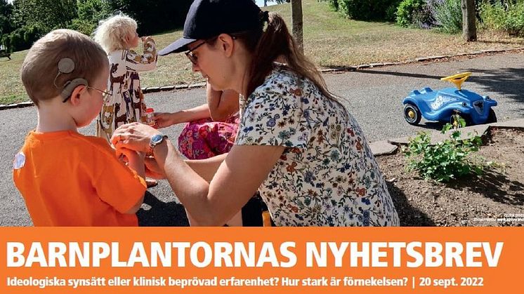 BARNPLANTORNAS NYHETSBREV september 2022