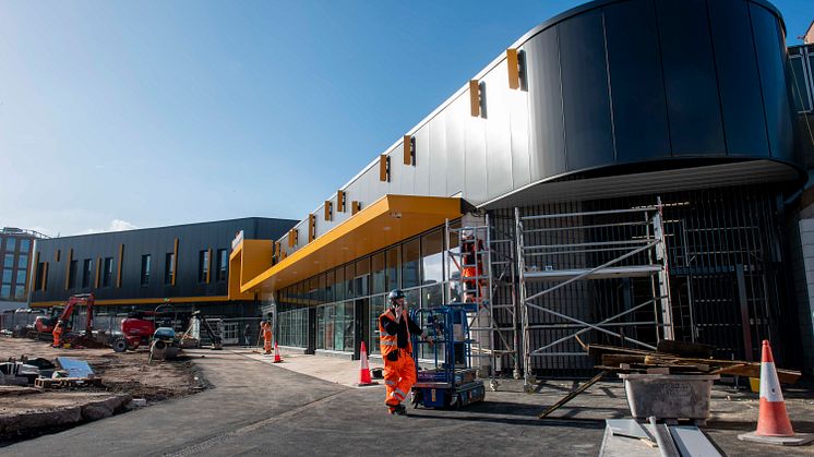 Construction of Wolverhampton station nearing completion
